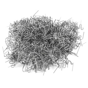 Pistola de Soldadura de Plástico <span class=keywords><strong>para</strong></span> Reparación de Parachoques de Automóviles, 500 Piezas, <span class=keywords><strong>Grapas</strong></span> <span class=keywords><strong>en</strong></span> Forma de <span class=keywords><strong>V</strong></span> de 0.8mm - Product Image 4