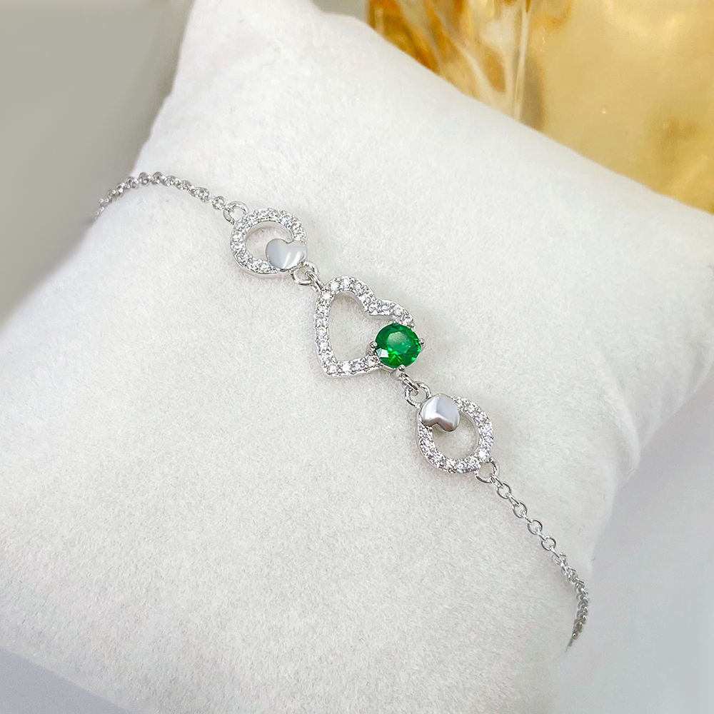 B719 สีเงิน/เขียว