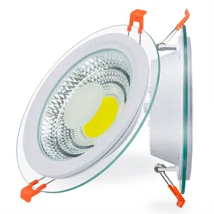 2024 novos produtos de alta qualidade spotlight interior embutida redonda de poupança de energia de três cores embutida LED downlight