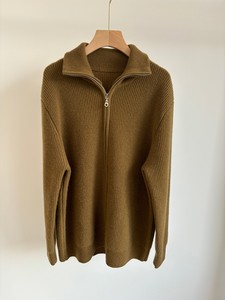 <span class=keywords><strong>Cardigan</strong></span> 100% con scollo e cuscino in Cashmere da uomo con <span class=keywords><strong>cerniera</strong></span> per 2024 invernali - Product Image 4