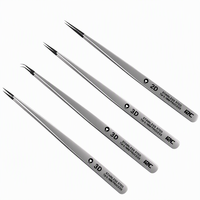 Alat Perbaikan Ponsel I2C, Penjepit Kabel Tipis 0.01mm, Penjepit Presisi Ultra Tinggi dari Paduan Titanium untuk Motherboard iPhone