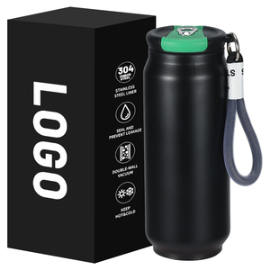 Nouvelle tasse en forme de canette de soda de 400 ml avec logo personnalisé, gobelet isotherme portable pour les voyages - Product Image 2