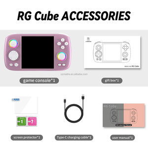 Super Anbernic RG Cube, consola de juegos portátil colorida, pantalla IPS OCA de 3,95 pulgadas, Android 13, sistema más alto, WIFI y 5G conectado - Product Image 3