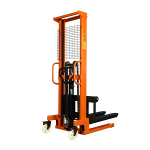 Nieuwe 1ton 2000Kg Handmatige Lift Truck Handleiding Hydraulische Stapelaar Trolley Walkie Handmatige Heftruck Pallet Stapelaar - Product Image 2