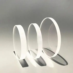 Lentille optique en verre de quartz avec revêtement AR 1064 nm, fabriquée par TMUT Factory OEM, 2-150 mm, pour machine de découpe laser 6 kW, neuve - Product Image 1