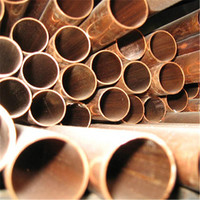 Ventes directes d'usine 1/4 3/8 Cooper Tube personnalisé crêpe roulante 6mm 8mm 10mm tuyau en cuivre