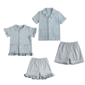 All'ingrosso <span class=keywords><strong>pigiama</strong></span> di natale a manica corta in cotone rosso per bambini estivi set pigiami <span class=keywords><strong>da</strong></span> <span class=keywords><strong>bambina</strong></span> - Product Image 4