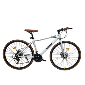<span class=keywords><strong>Vélo</strong></span> <span class=keywords><strong>de</strong></span> route/cité pour <span class=keywords><strong>homme</strong></span>, best-seller, 700C, acier, 21 vitesses, super léger, guidon droit, freins à disque doubles, suspension arrière - Product Image 3