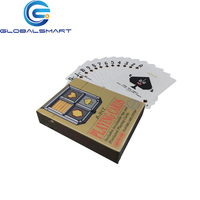 Personnalisé étiquette rfid cartes à jouer pour les casinos