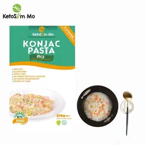 Großhandel Short Konnyaku Reis Gesunde zucker freie handgemachte glutenfreie raffinierte Reis Instant Mahlzeit Original Konjac Reis