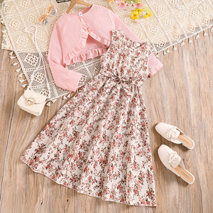 2025 Trend Casual and Lovely Girls Clothing Sets Kids Clothing Suits for <strong>Teens</strong> Made From Canvas Fabric - Product Image 2