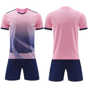 Jersey Sepak Bola yang Dapat Dikustomisasi, Kaos Sepak Bola Bergaris, Seragam Sepak Bola, Jersey Sepak Bola Grosir, Jersey Sepak Bola Polos - Product Image 3