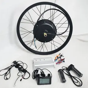 Hot sale colorful UKC1 COLOR DISPLAY 3000W kit ebike motor hub/brushless motor bikes kit/ kit motor bicicleta electrica