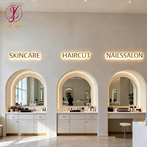 Letrero Personalizado <span class=keywords><strong>para</strong></span> Salón de Belleza, Letrero Retroiluminado LED, Letrero Comercial 3D Personalizado <span class=keywords><strong>para</strong></span> Exteriores, Logotipo Metálico <span class=keywords><strong>Acrílico</strong></span> con LED <span class=keywords><strong>para</strong></span> Decoración de Tiendas - Product Image 6