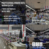 Conjunto de 2 piezas OEM personalizado para mujer: Chaqueta de manga larga con cremallera completa y cuello alto, pantalones acampanados de cintura alta con orificio para el pulgar, ajuste ceñido, atuendo casual.