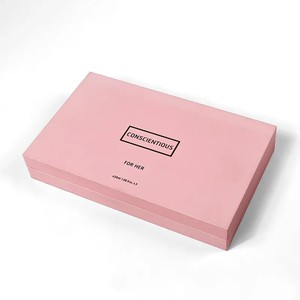 Boîte en carton rigide personnalisée avec logo, couvercle relevable, boîte en papier de luxe avec dorure à chaud, emballage cosmétique, boîte cadeau - Product Image 2