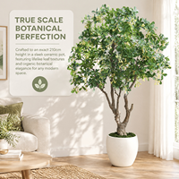 Plante Artificielle pour Espaces Intérieurs et Extérieurs, Arbre en Plastique pour Jardin, Mariage, Aménagement Paysager