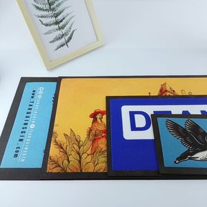 Custom Graphic Printed Non Slip <b>Silicone</b> Bar Counter Pad Waterproof Bar Service <b>Mat</b> For Bar Club Hotel Bartender Workspace Use - Product Image 5