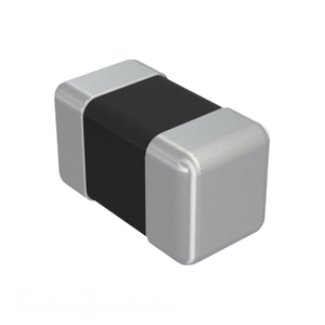 ตัวเก็บประจุเซรามิกแบบติดบนพื้นผิว รุ่น TMK021CG090BK5W 9 ปิโวลต์ 9pF C0G/NP0 008004 (0201 เมตริก) - Product Image 1