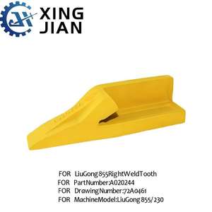 सटीक कास्टिंग लिए सही साइड बकेट 855n, सही फिट और उन्नत स्थायित्व के लिए सही स्थिति दांत - Product Image 2