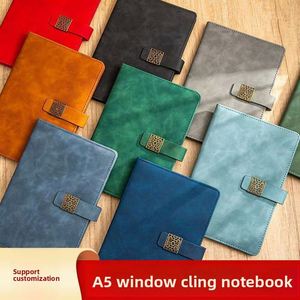 In Stock Wholesale A5 PU-bound Notebook High-end Business <b>Gift</b> with logo Printing Option Custom <b>Gift</b> Box <b>Set</b> - Product Image 2