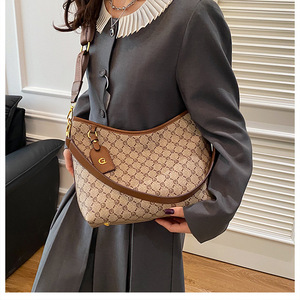 Sac à bandoulière en cuir PU pour femme, marque de luxe, sac à main classique pour femme - Product Image 2