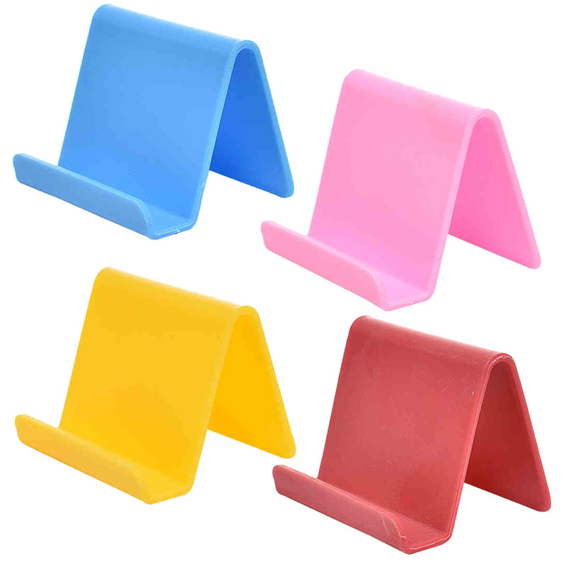 One each of blue, pink, yellow, and red [Total 4]