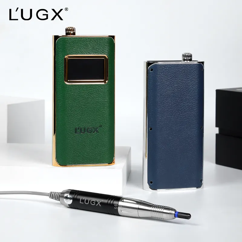 LUGX 619 35000rpm Gel per Manicure trapano professionale acrilico senza fili elettrico portatile ricaricabile per trapano per unghie