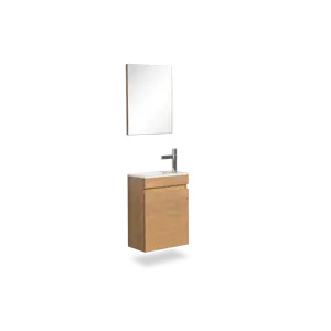 Роскошный современный дизайн, настенные маленькие белые столики для ванной комнаты с одной раковиной