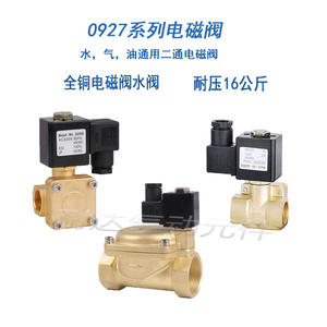 Vanne solénoïde à diaphragme bidirectionnelle à deux positions 16 kg/cm Tout en cuivre Pilotée pneumatiquement pour compresseurs d'air - Modèles - Product Image 2