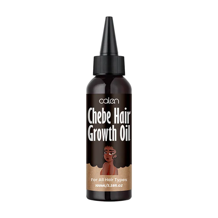 Usine personnalisée huile de croissance des cheveux Ant-perte de cheveux Chebe huile 100ML Pure Natural Chebe Hair Oil