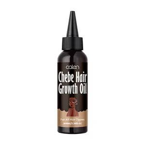 Usine personnalisée huile de croissance des cheveux Ant-perte de cheveux Chebe huile 100ML Pure Natural Chebe Hair Oil