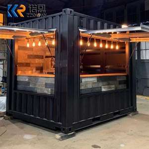 Cina popolare contenitore ristorante per la vendita Custom contenitore Bar prefabbricato caffè chiosco contenitore <span class=keywords><strong>Cafe</strong></span> per il cibo - Product Image 1