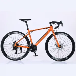 <span class=keywords><strong>Bicicleta</strong></span> <span class=keywords><strong>de</strong></span> Carretera 700c para Carreras y Desplazamientos, con Frenos <span class=keywords><strong>de</strong></span> Disco Dobles y Velocidad Variable - Product Image 2