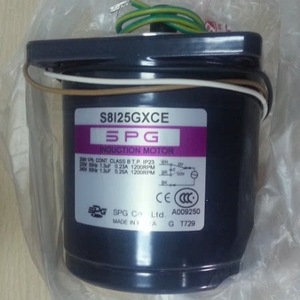 Moteur AC SPG S8I25GXCE 1 kW 220 V 50 Hz monophasé 3000 tr/min pour usage industriel - Product Image 5