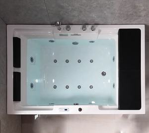 BaiYao Inground Baignoire Whirlpool <span class=keywords><strong>Jakuzzi</strong></span> 2 Personnes Yacuzi Intérieur Avec Buses D'air Avec Fonction De Massage - Product Image 2