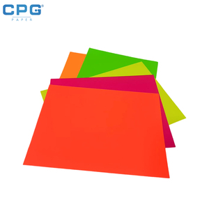 Industrial Grade Fluorescent Cardstock 150gsm Heavyweight Colored <b>Paper</b> for DIY Craft Handcraft - Product Image 1
