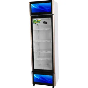 glass door delivery 3 year warranty Display fridge refrigerator freezer Upright Display Commercial Beverage Cooler Refrigerator