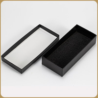 Boîtes de rangement pour montres en carton robustes et durables avec doublure en éponge, boîtes cadeaux protectrices pour bijoux