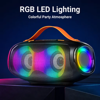 Mini-enceintes sans fil Bluetooth 5.4 pratiques et de qualité, avec éclairage LED RGB, pour ordinateur – Vente chaude, échantillon disponible, OEM/ODM disponible