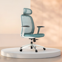 Silla Ejecutiva de Malla de Grado Profesional, Ergonómica, con Respaldo Alto y Base de Aleación de Aluminio para Proyectos Corporativos