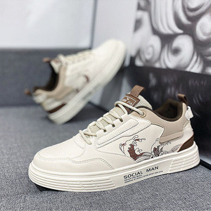 Scarpe da <span class=keywords><strong>uomo</strong></span> leggere e traspiranti con taglio basso Casual allacciate per giovani all'aperto per tutte le stagioni-inverno primavera autunno - Product Image 4