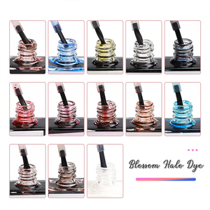 Inchiostro per Nail Art da 15ml, Effetto Decorativo Trasparente, Liquido per Colorazione e Lucidatura, Senza HEMA, Gel per Effetto Blooming - Product Image 5