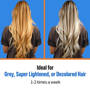 Produits de soins capillaires professionnels OEM pour femmes shampooing en gel <span class=keywords><strong>sans</strong></span> jaune ou orange pour une protection contre la brillance des cheveux - Product Image 6