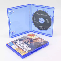 Bleu pour PS5 Game Box Support de rangement Support en plastique pour disque CD PS4 pour PS4