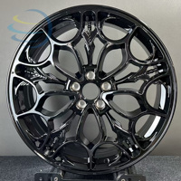 Jantes en alliage forgé CNC personnalisées de 15, 16, 17, 18, 19, 20, 21, 22, 24 pouces, finition brillante gunmetal, 5x114.3/120/108/112/115/100
