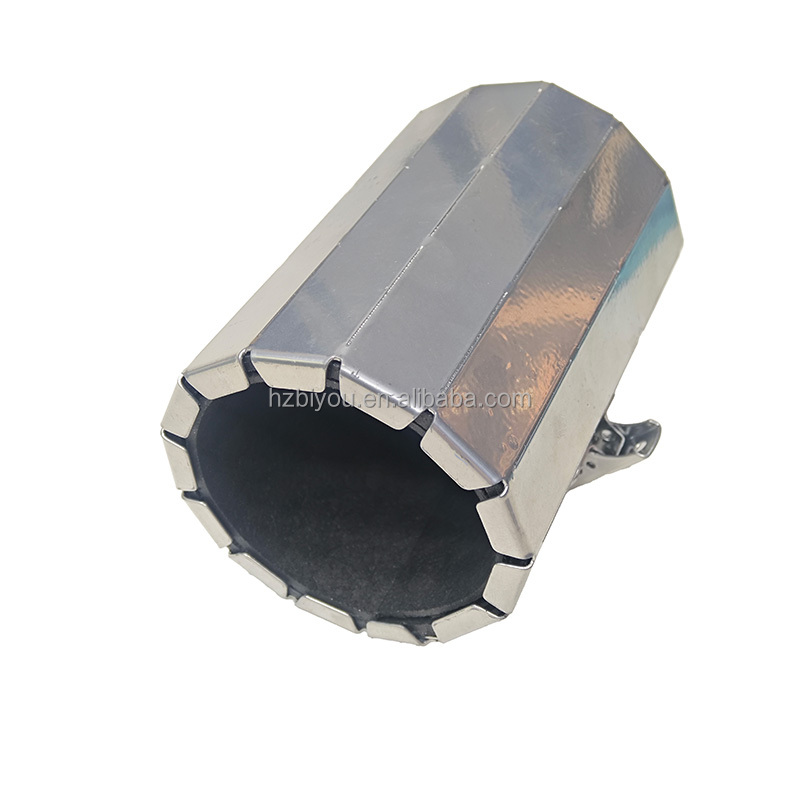 EI 120 Fire Rated Pipe Collars Firestopping Intumescent Fire Collar for PVC Pipeline Cable Firewalls Fire Protection