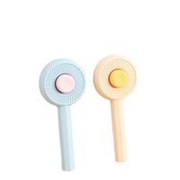 Peine para gatos de pelo flotante, cepillo de autolimpieza para gatos con remolino, cepillo para depilación de mascotas, suministros para gatos, cepillo de pelo largo al por mayor