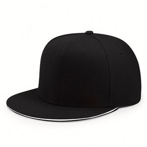 หมวกเบสบอลแบบ Snapback ปีกแบน ดีไซน์ใหม่ ขายส่ง หมวกเปล่า รับทำโลโก้ตามสั่ง แบบ Sandwich Snapback - Product Image 6