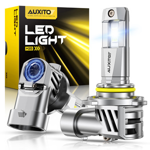 AUXITO 9006 HB3 <b>LED</b> <b>Headlight</b> Bulbs 31W 4000LM 6500K White 1:1 HID <b>Headlight</b> Bulbs with highly bright CSP chips - Product Image 1